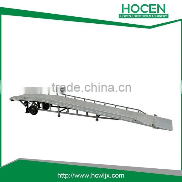 Used Mechanical Adjustable Dock Leveler/ Hydraulic Stationary Dock Leveler Price/ Car Hydraulic Ramp Trailers Loading Car Ramp photo-6