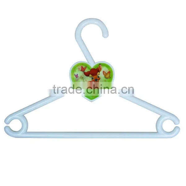Colorful Coat Hanger, Pink Plastic Clothes Hanger,3D Printing Heart Shaped Plastic Hanger photo-4
