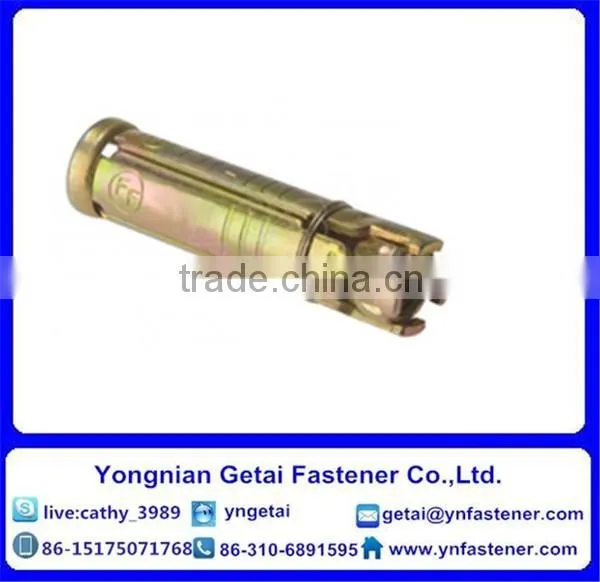 Concrete Bolts Fixing Anchors, Yellow Zinc Plated Wedge Anchors With Good Quality photo-6