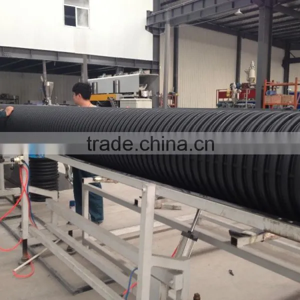 8" Large Diameter Plastic Corrugated Drainage Pipe photo-4