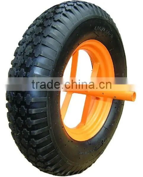 Small Pneumatic Rubber Wheel