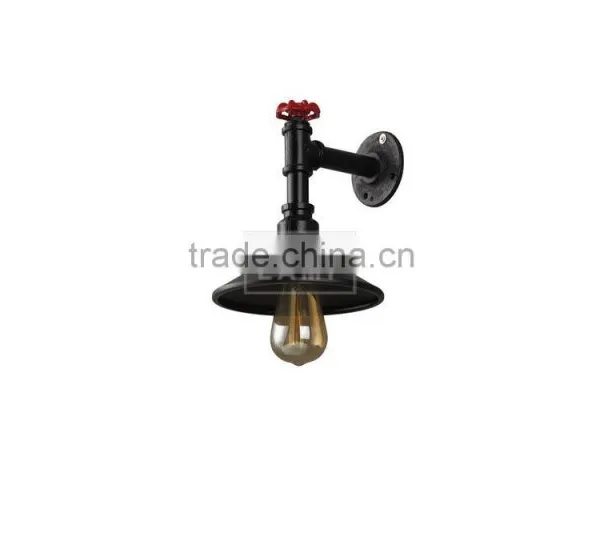 Industrial Metal Water Pipe Wall Light Edison Bulb Style Wall Bracket Wall Lamp for Cabinet photo-2