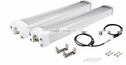 Office LED Lighting 4ft tri-proof T8 twins Fluorescent Batten Fitting