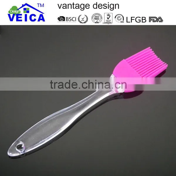Heat Resistant Silicone Brush/food Grade Oil Brush/colorful Basting Brush photo-3