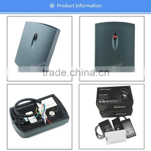 125KHZ RFID Reader RS232 Interface 12V, 13.56mhz Smart Card Reader RS485 photo-5
