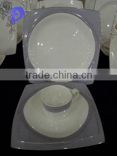 86pcs Bone China Dinner Set/dinnerware Sets/porcelain Dinner Plate photo-4