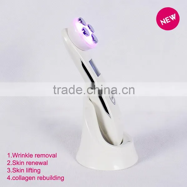 2015 New Arrival Protable Best Acne Treatment,Electric Best Acne Treatment Machine,ultrasonic Led Blue Light Best Acne Treatment photo-5