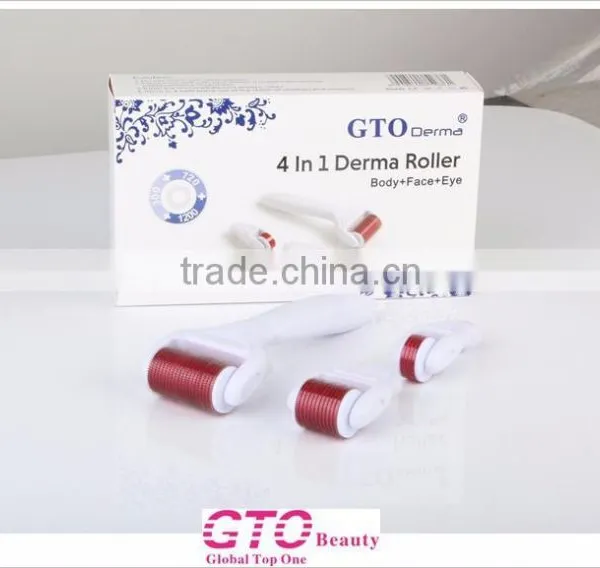 GTO Hot Sale Skin Needle System 4 In 1 Derma Roller photo-2