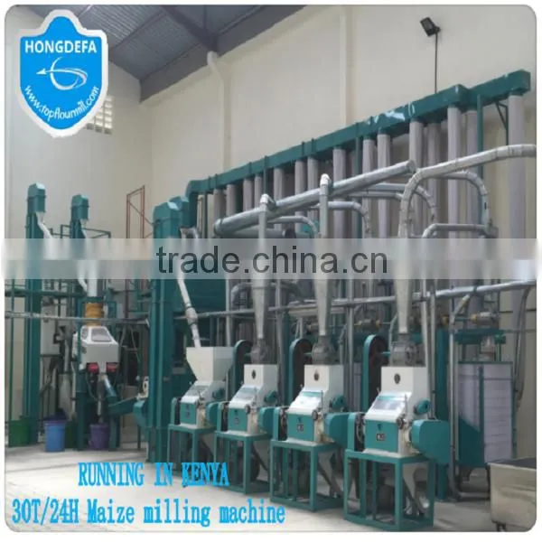 Small Scale Maize Milling Machine Corn Flour Mill Machine for Sale photo-2