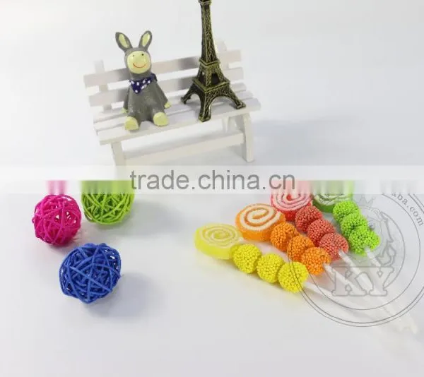 Fruit Gummy Roll With Jelly Ball Pop Lollipop photo-2
