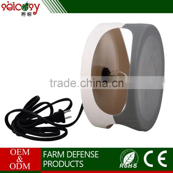 Plastic Material Eco-Friendly Flea Trap Light With1 Trap and 2 Glue Discs photo-3