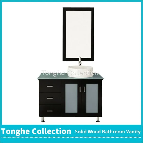 Double Bathroom Vanity Freestanding Bath Cabinetry China photo-3