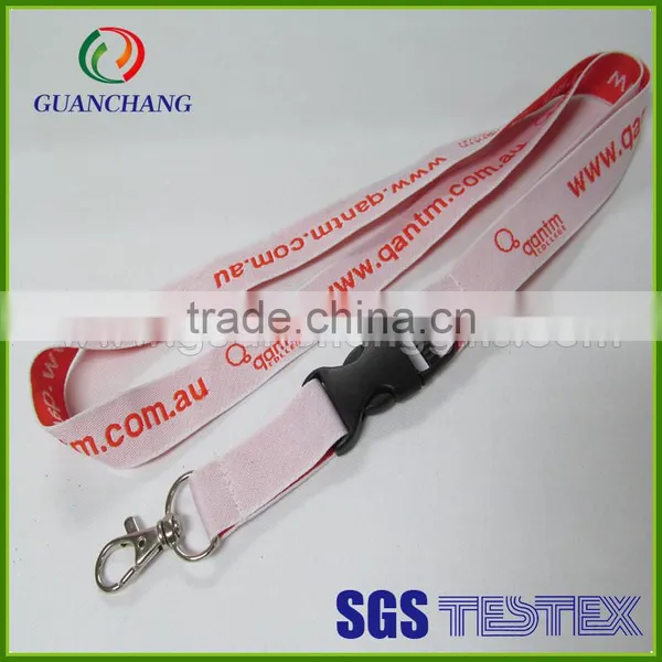 Custom Fashion Jacquard Logo on Cord Rope Lanyard photo-4