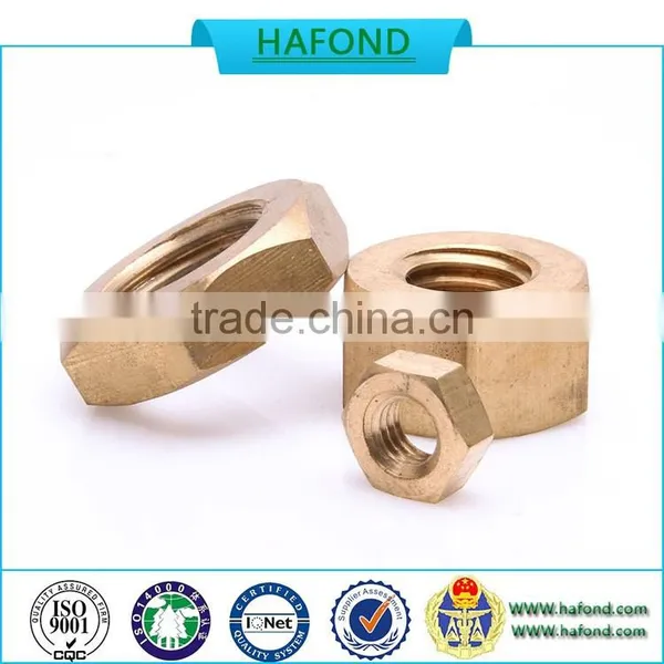 2016 Professional Manufacture High Factory Supply Brass Nut