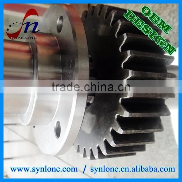 Precise Machined Shaft Gear for Heavy Equipment photo-5