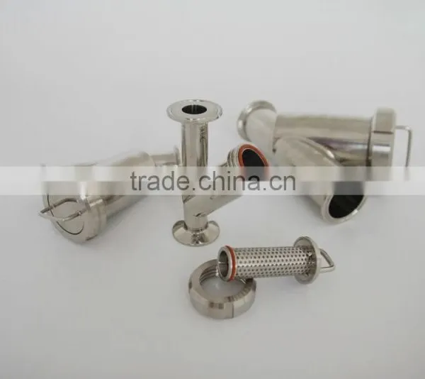 Y-type Clamped Stainless Steel Basket Strainer photo-6