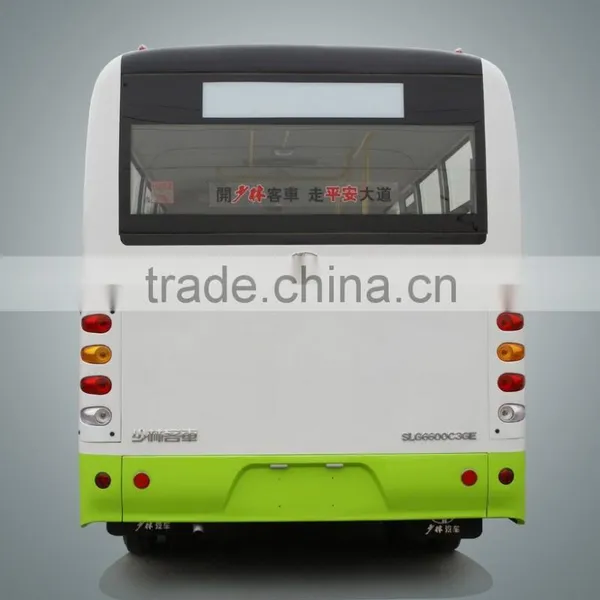 12-19 Seats Bus / City Bus/ Coach Bus on Hot Sales SLG6601T3N CNG Passenger Bus photo-6
