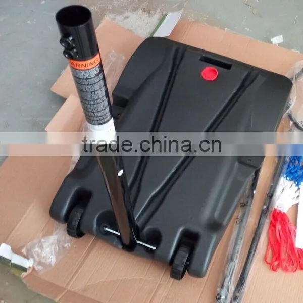 Custom Blow Molding Plastic PE Basketball Stand Adjustable System photo-5