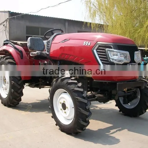 50hp 4WD Agricultural Wheel Tractor photo-6