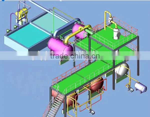 Wide Usage Vacuum Distillation Used Oil Recycling Equipment for Sorts of Lubricant Oil photo-3