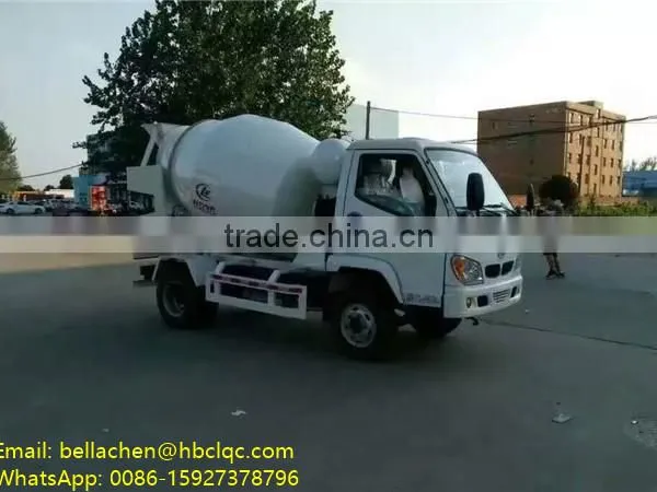 6 Wheels 2.5 Cubic Meters Mini Concrete Mix Truck photo-5