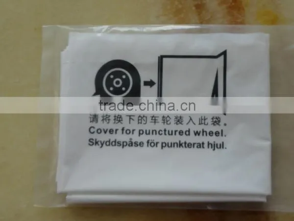 HDPE/ LDPE Custom and Disposable Plastic Tire Bags photo-3