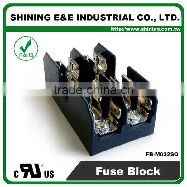 FB-M032SQ UL Approved Equal To Bussmann 2 Pole 30A Ceramic Fuse Holder photo-4