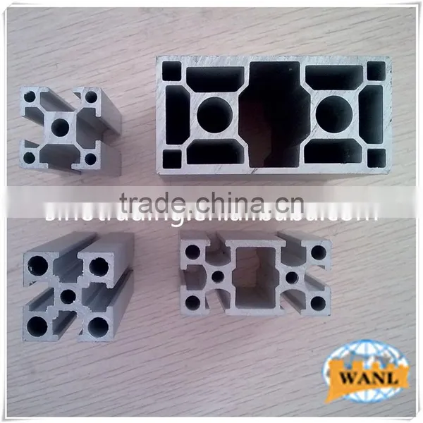 Alloy 6063 T5 Extruded Frame Aluminum Profiles With Bright Colored Anodizing photo-5