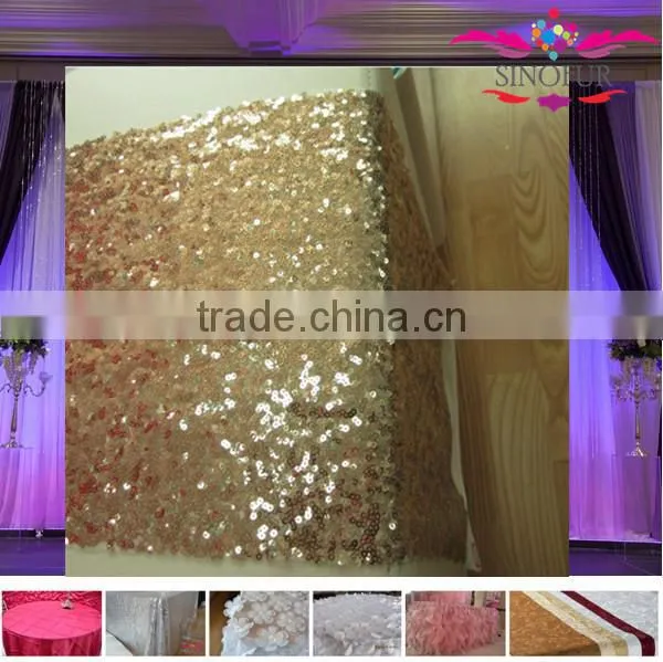 Wedding sequin table runner