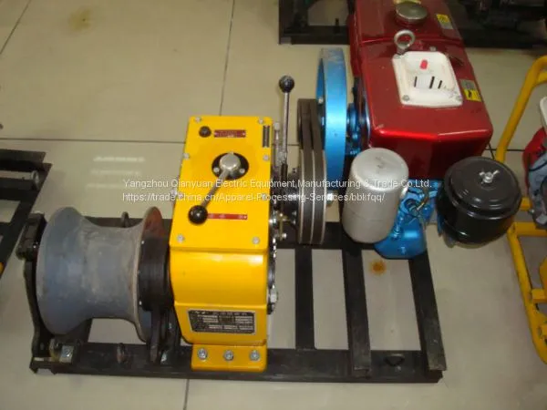5 Ton Capacity Diesel Power Source Winch in Factory photo-5