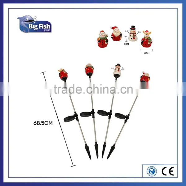 Christmas Ceramic Solar LED Stake Light photo-3