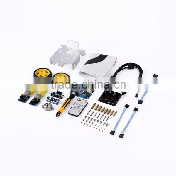 New Arrival Creative DIY Smart Toy Robot Car, Intelligent Programmable Early Educational 2 Wheel Robot Kit Toy Car For Children photo-5
