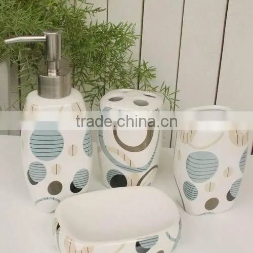 Children Ceramic Bathroom Set photo-5