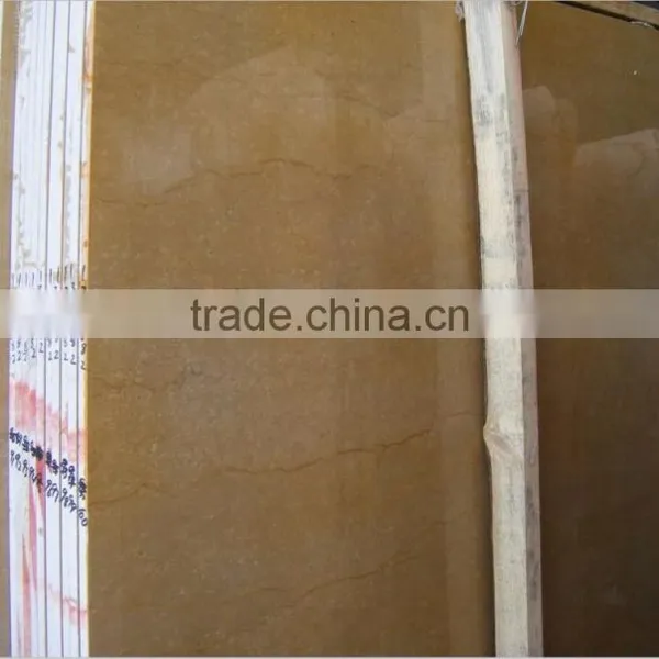 Luxury Gloss Polished Surface Imperial Gold Natural Marble Big Slab and Tile for Flooring BF12-04064a photo-3