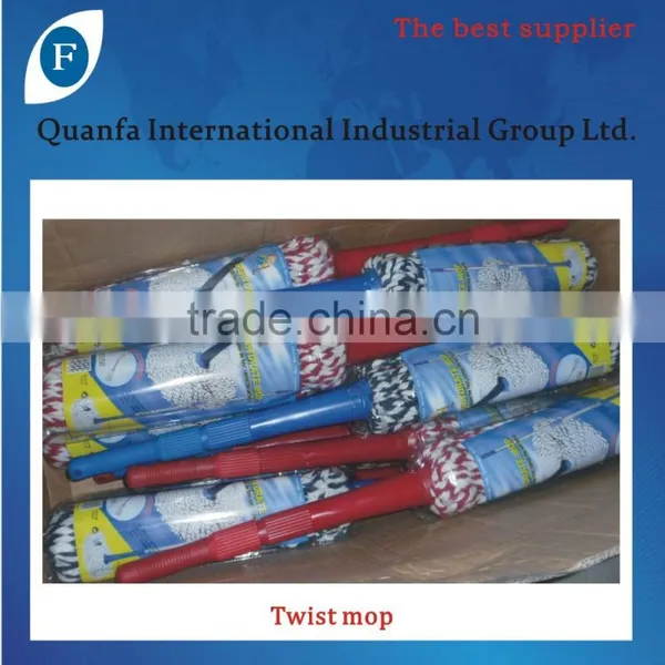 Extensible Cotton Twist Mop With Stainless Steel Tube photo-4