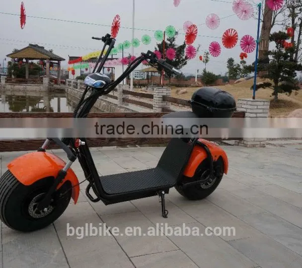 New Model 60V 1000W 2 Wheel Electric Scooter Citycoco With Turn Signal Lights photo-5