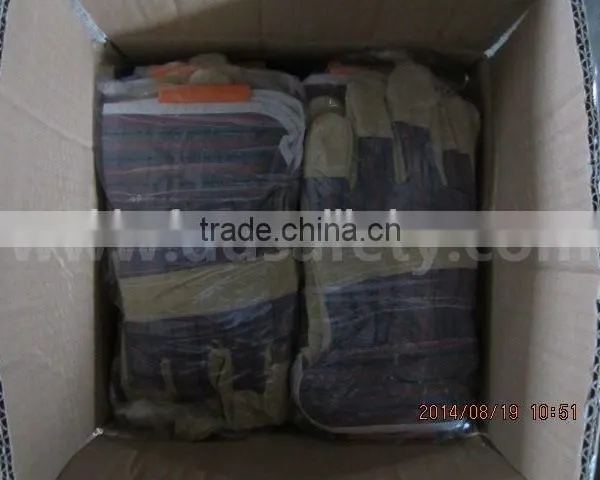 DDSAFETY Wholesale Industrial Glove Pig Leather Driver Safety Gloves photo-2