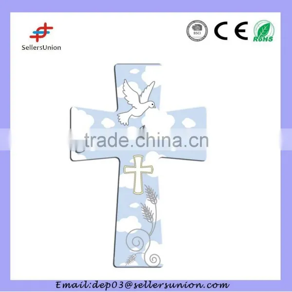 Ceramic Jesus Wall Cross Ornament Hanging photo-4