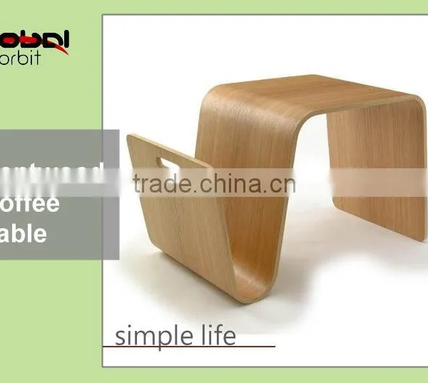 Living Room Coffee Table Modern Design Wooden Side Tea Table photo-2
