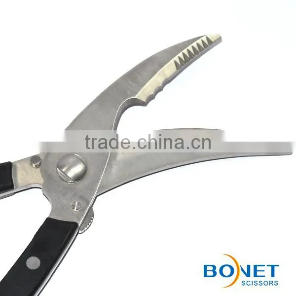 SPO0006 LFGB Qualified 10" Classic Stainless Steel Heavy Duty Chef & Cook Approved Best Poultry Shears photo-5