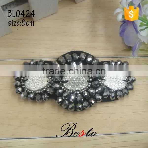 The Classic Handmade Black Rhinestone for Metal Garment Accessories photo-2