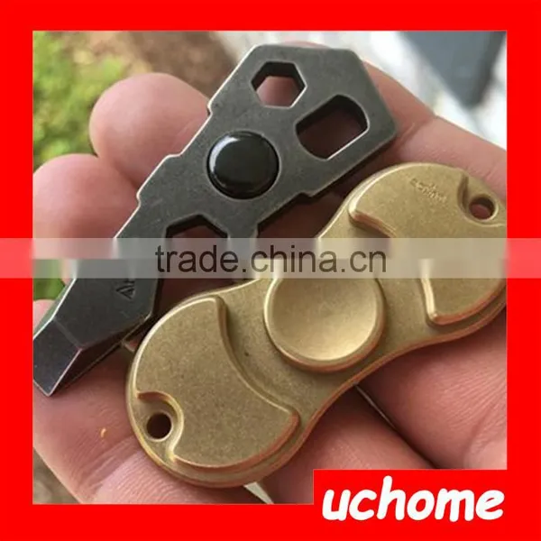UCHOME Torqbar Brass and Copper Material 608 Ceramic Bearing Fidget Toy Hand Spinner photo-4