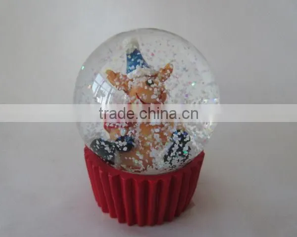 Crystal Balls Dollarma One Dollar Cheapest XMS Christamas Bear Deer Santa SnowFlake Glass 156124-15129 photo-4