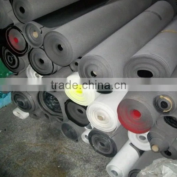 Good Quality of Pu Nonwoven for Sport Shoes.Pu Space Leather Stock Lots photo-2
