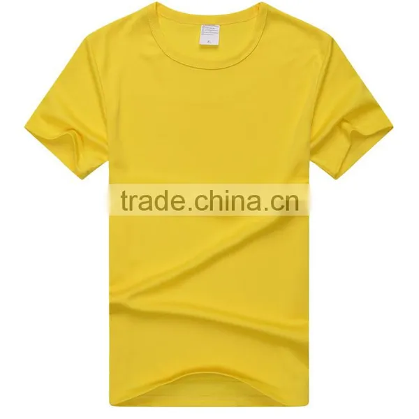 Factory Price Round Neck Cheap Plain Dyed Cotton Fitted T-shirts photo-2