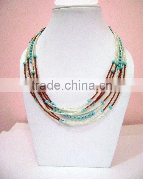 Semi Precious Stone Necklace