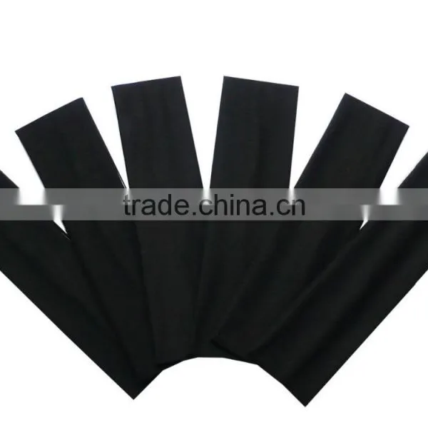 Running Yoga Sweat Hair Bands Lycra Fabric Stretch Headbands photo-3