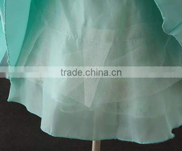 2017 Indian Girls Without Dress Pictures Summer Green Flower Puffy Party Dress Turkey Girls Shining Performance Dance Dresses photo-6
