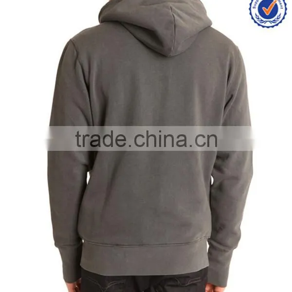 High Quality Custom Blank Zip up Hoodies Wholesale photo-2