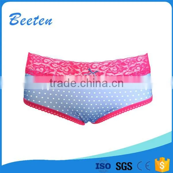 New Arrival Fashion Comfortable Cotton Material Eco-Friendly Female Stylish Underwear Women Panty Sexy Ladies photo-3